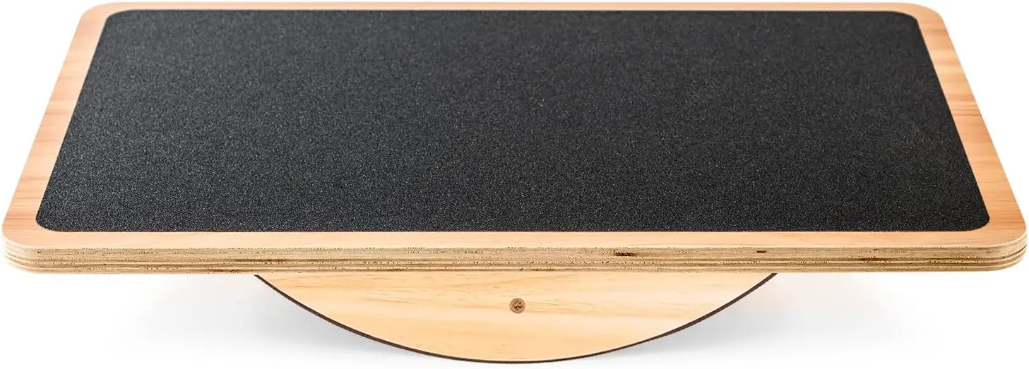 Wooden Balance Board for Standing Desk, Anti-Slip Wobble Board for Core Strength & Stability, 400 lbs Capacity
Wooden Balance Board for Standing Desk, Anti-Slip Wobble Board for Core Strength & Stability, 400 lbs Capacity