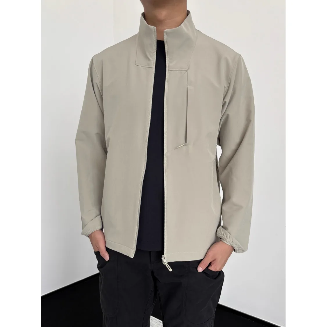 American Functional LuSJ Jaet High-End Stand Collar Soft ell Casual Jaet Men Women Autumn Busin Adstrative Coat
American Functional LuSJ Jaet High-End Stand Collar Soft ell Casual Jaet Men Women Autumn Busin Adstrative Coat