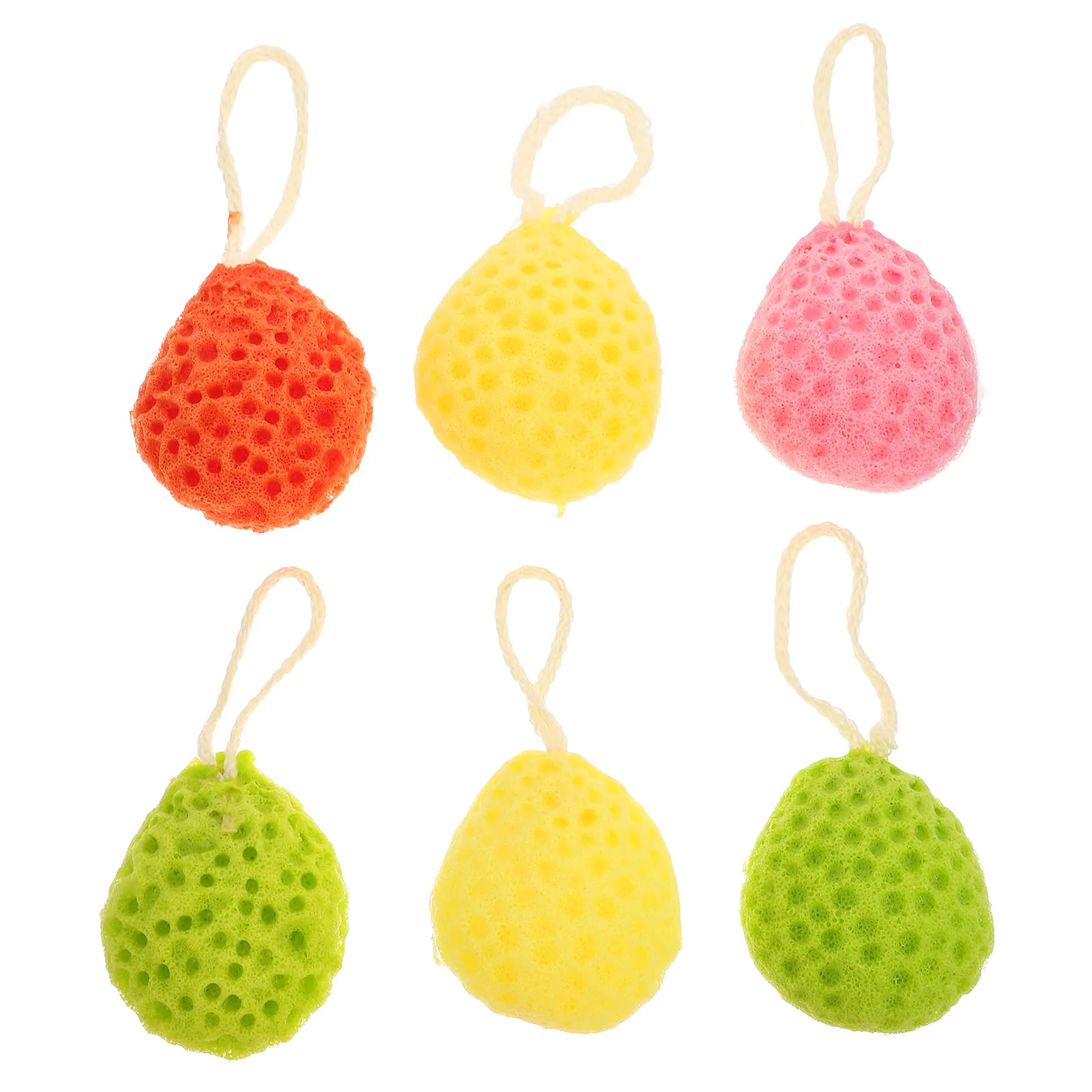 6pcs Drop Shaped Natural Sponge Bath Wipes Non Latex Baby Safe Body Scrubbers For Toddler Bathing Massaging Shower Accessories
6pcs Drop Shaped Natural Sponge Bath Wipes Non Latex Baby Safe Body Scrubbers For Toddler Bathing Massaging Shower Accessories