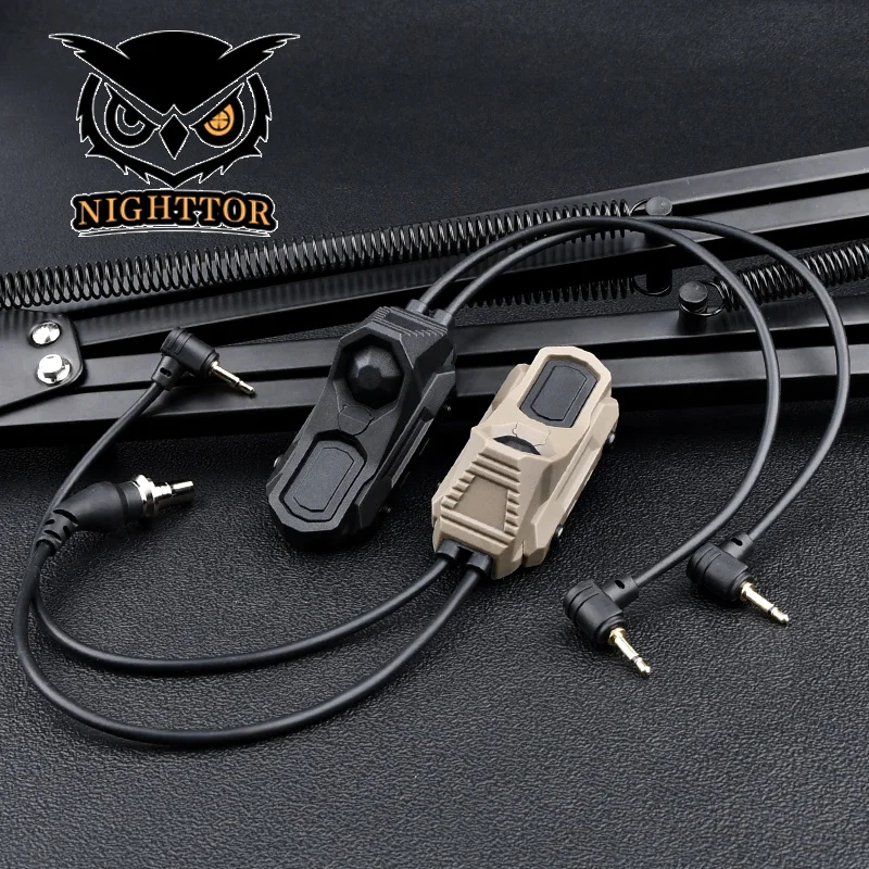 WADSN AXON SWITCHES UNIT Tactical Dual Pressure Switch SF CRANE 2.5 3.5 Plug Button Fit Mlok Keymod 20mm Rail For M300 PEQ
WADSN AXON SWITCHES UNIT Tactical Dual Pressure Switch SF CRANE 2.5 3.5 Plug Button Fit Mlok Keymod 20mm Rail For M300 PEQ