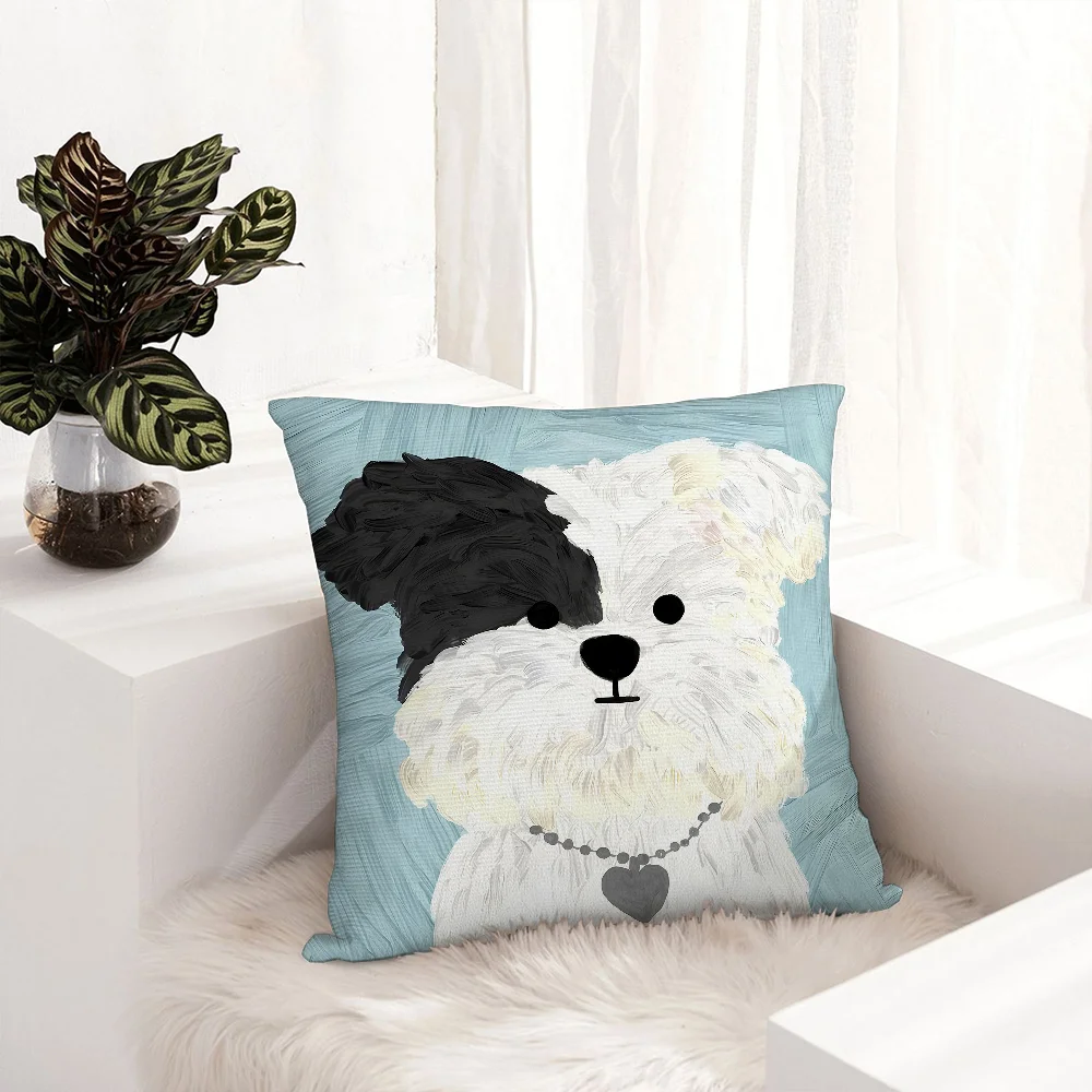 Carton Cute Dog Pillow Case Plush Fabric Soft Pillowcase Double Sided Print Sofa Cushion Cover Throw Pillow Covers
Carton Cute Dog Pillow Case Plush Fabric Soft Pillowcase Double Sided Print Sofa Cushion Cover Throw Pillow Covers