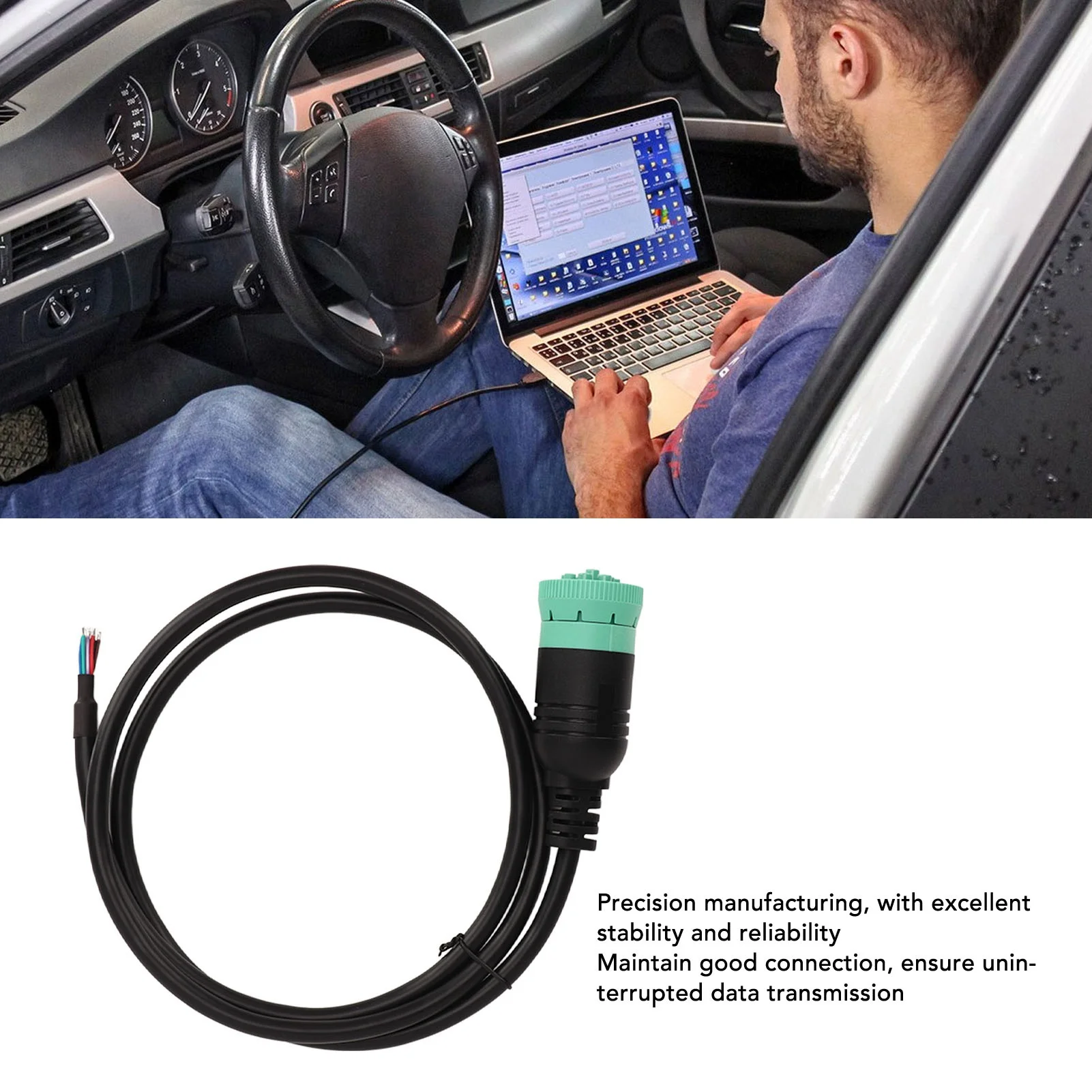9pin Female To Open Plug Diagnostic Cable Precision Manufacture High Stability TYPE 2 Diagnostic Adapter Cable for Vehicle
9pin Female To Open Plug Diagnostic Cable Precision Manufacture High Stability TYPE 2 Diagnostic Adapter Cable for Vehicle