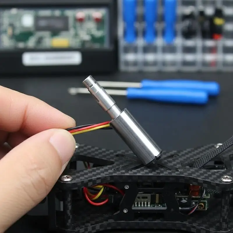 1 coreless polishing pen, brushless motor, dual ball bearings, inner rotor engine, 7000KV DC 3.7V-7.4V 5V 6V mini B1226 12mm
1 coreless polishing pen, brushless motor, dual ball bearings, inner rotor engine, 7000KV DC 3.7V-7.4V 5V 6V mini B1226 12mm