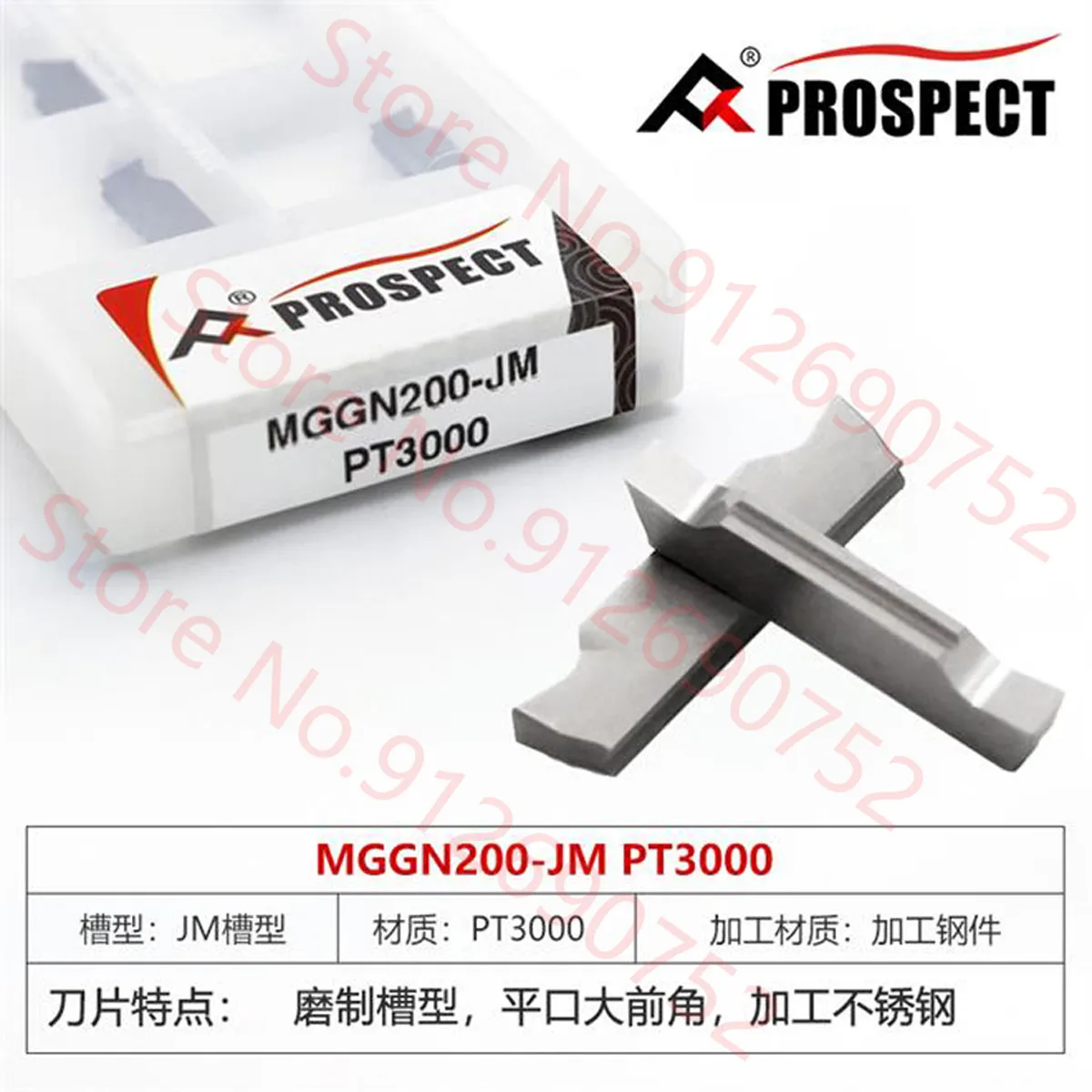 PROSPECT MGGN200 MGGN250 MGGN300 MGGN350 MGGN400 MGGN500 MGGN600-JM PT3000 P6522 P9035 P6215 Carbide Insert MGGN Inserts
PROSPECT MGGN200 MGGN250 MGGN300 MGGN350 MGGN400 MGGN500 MGGN600-JM PT3000 P6522 P9035 P6215 Carbide Insert MGGN Inserts