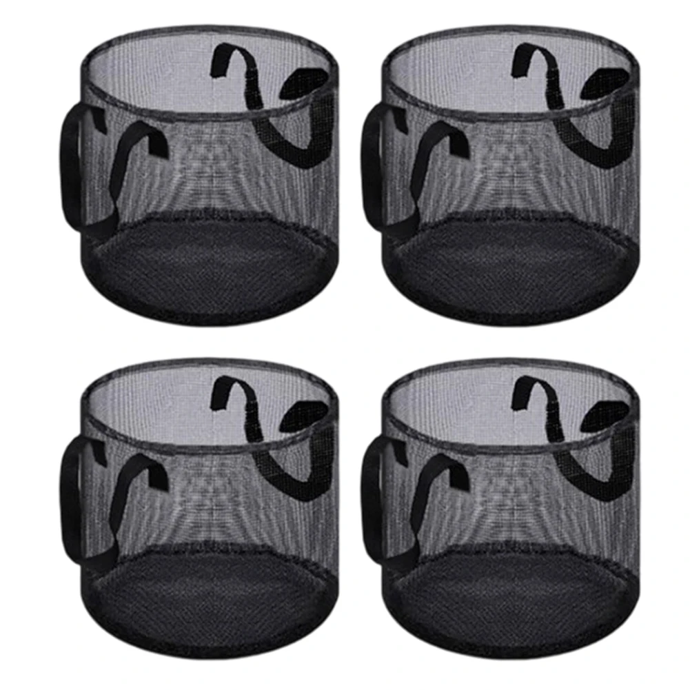 Planting Baskets for Water Lilies and Lotus 4pcs Mesh with Handles Black Square 7x7x6.8inch Round 7.2x7.2x7.1inch Pond Use
Planting Baskets for Water Lilies and Lotus 4pcs Mesh with Handles Black Square 7x7x6.8inch Round 7.2x7.2x7.1inch Pond Use