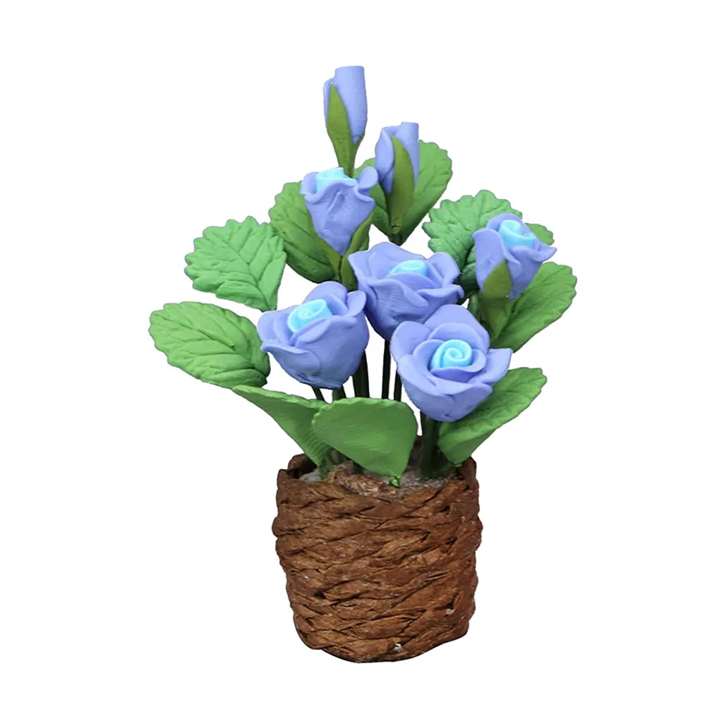 Mini Flower Pot Ornaments Lifelike Resin Miniature Furniture Decoration for Fairy Garden Mini House Desktop Micro Landscape
Mini Flower Pot Ornaments Lifelike Resin Miniature Furniture Decoration for Fairy Garden Mini House Desktop Micro Landscape
