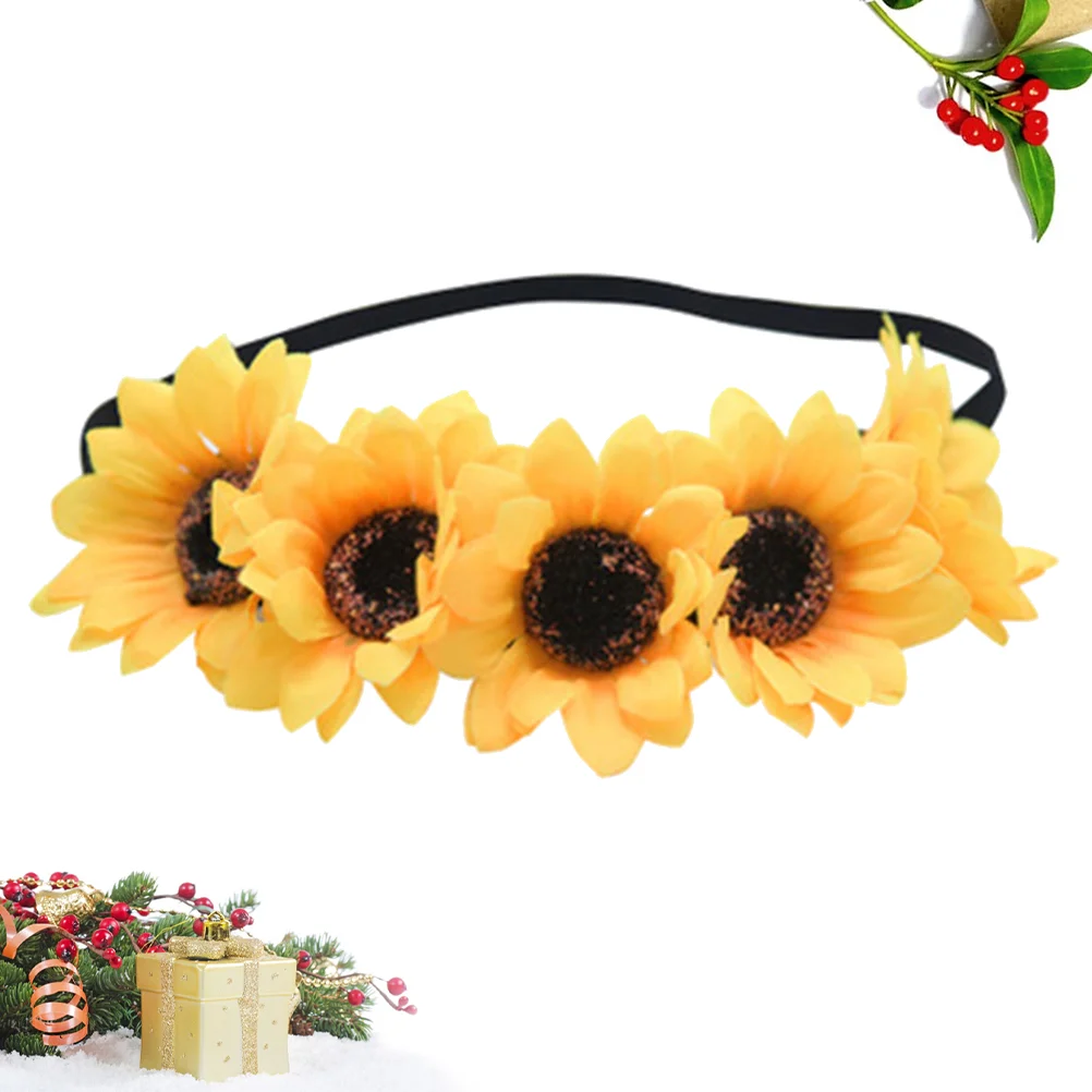 Hair Accessories Floral Band Sunflower Tie Fashion Headbands Garland Girl for Women Miss
Hair Accessories Floral Band Sunflower Tie Fashion Headbands Garland Girl for Women Miss