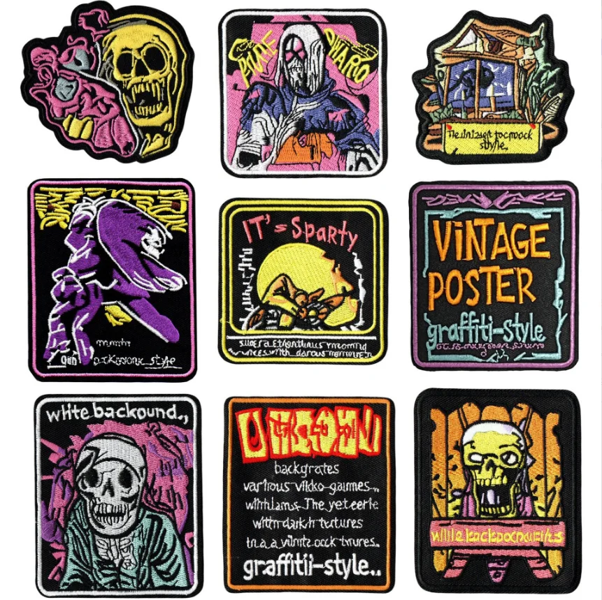 9063 Popular Badges Iron On Sew On Embroidered Patches Clothing Hat Bag Shoe Repair Phone Gift Box Decor DIY Accessory 10 Pcs
9063 Popular Badges Iron On Sew On Embroidered Patches Clothing Hat Bag Shoe Repair Phone Gift Box Decor DIY Accessory 10 Pcs
