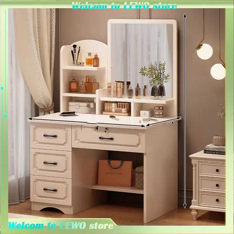 Bedroom Luxury Dressing Table Mirror Organizer Storage European Dressing Table Drawer Designer Comodas Con Cajones Furniture
Bedroom Luxury Dressing Table Mirror Organizer Storage European Dressing Table Drawer Designer Comodas Con Cajones Furniture