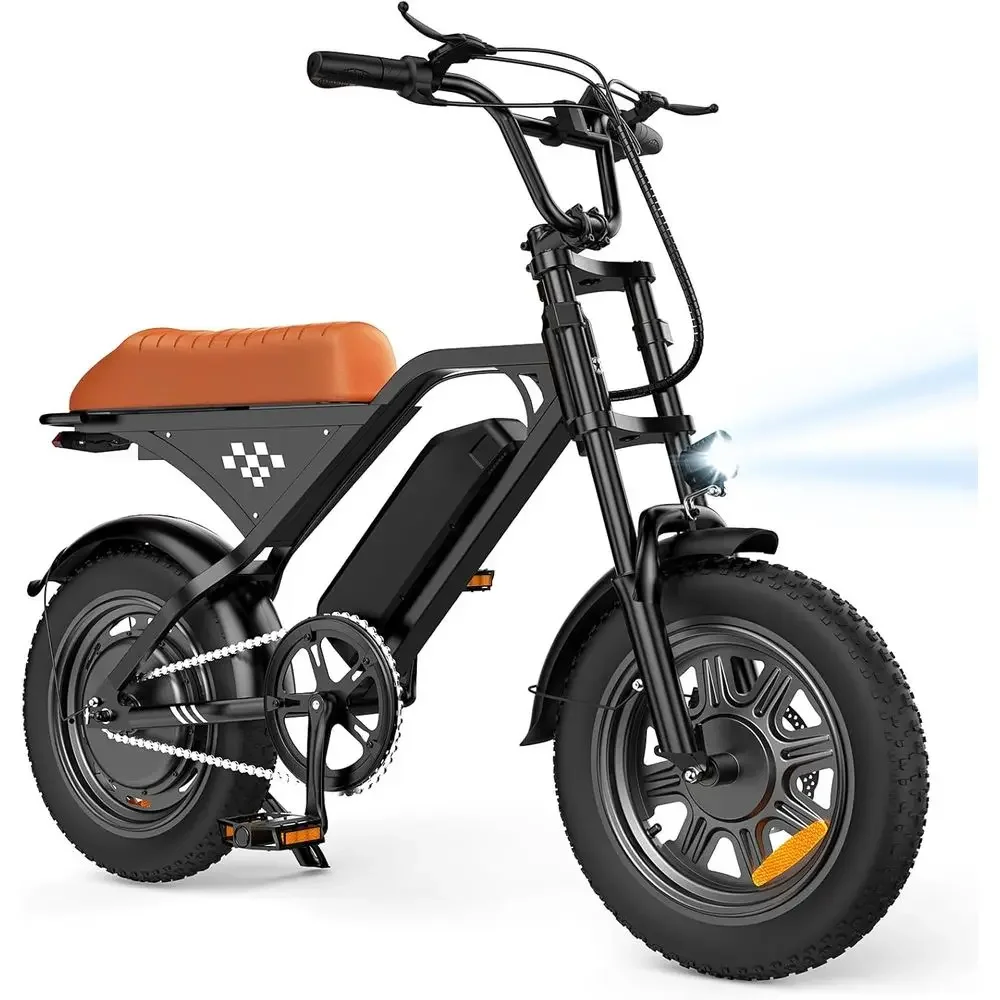 1500W Electric Dirt Bike, 20Ah Battery, 22-35 MPH, 105 Miles Range, 20 All-Terrain Tires, Suspension Moped E-Bike
1500W Electric Dirt Bike, 20Ah Battery, 22-35 MPH, 105 Miles Range, 20 All-Terrain Tires, Suspension Moped E-Bike