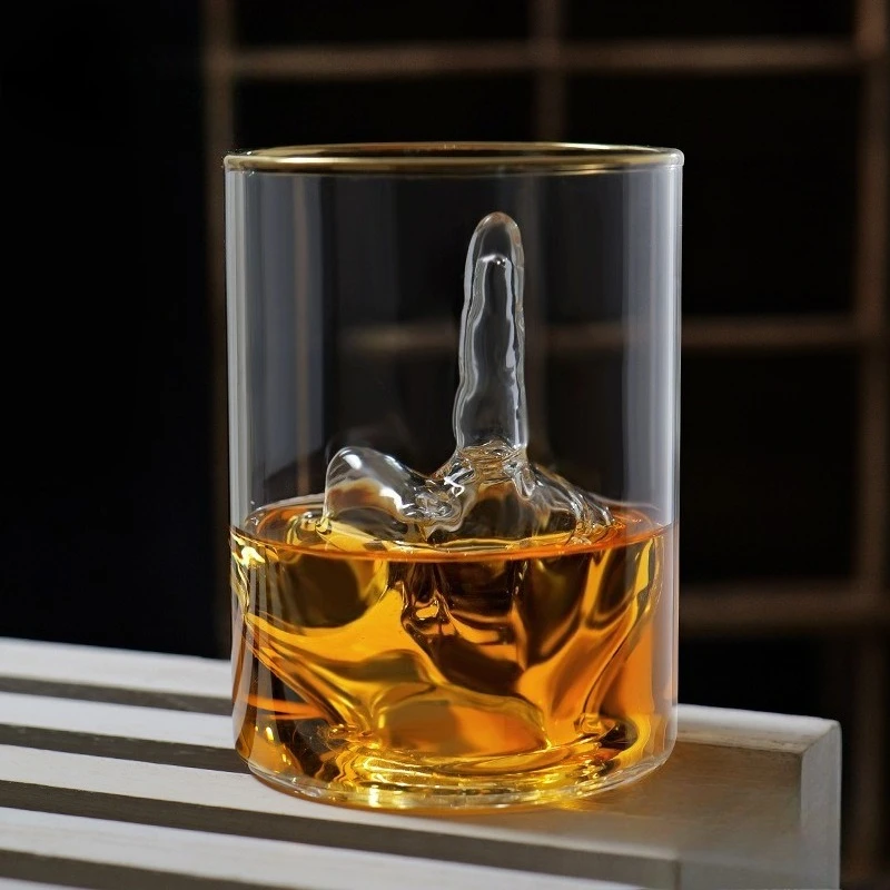 Creative Finger Glass 3D Finger Shaped Fun Glass Cup Novel Creative Cup Gift
Creative Finger Glass 3D Finger Shaped Fun Glass Cup Novel Creative Cup Gift