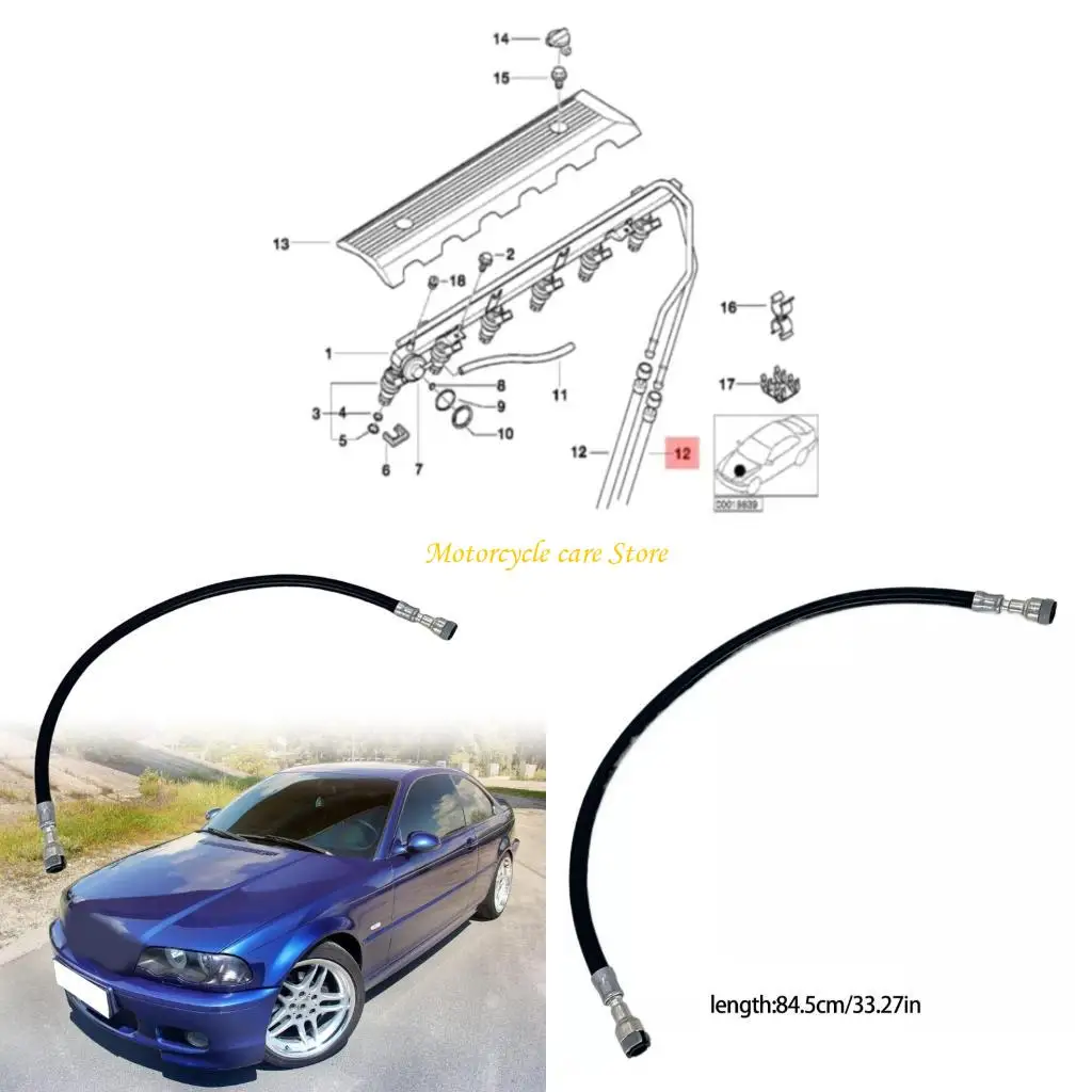 U75F 7548987 for E46 E83 320i 323Ci 323i Line Replacement
U75F 7548987 for E46 E83 320i 323Ci 323i Line Replacement