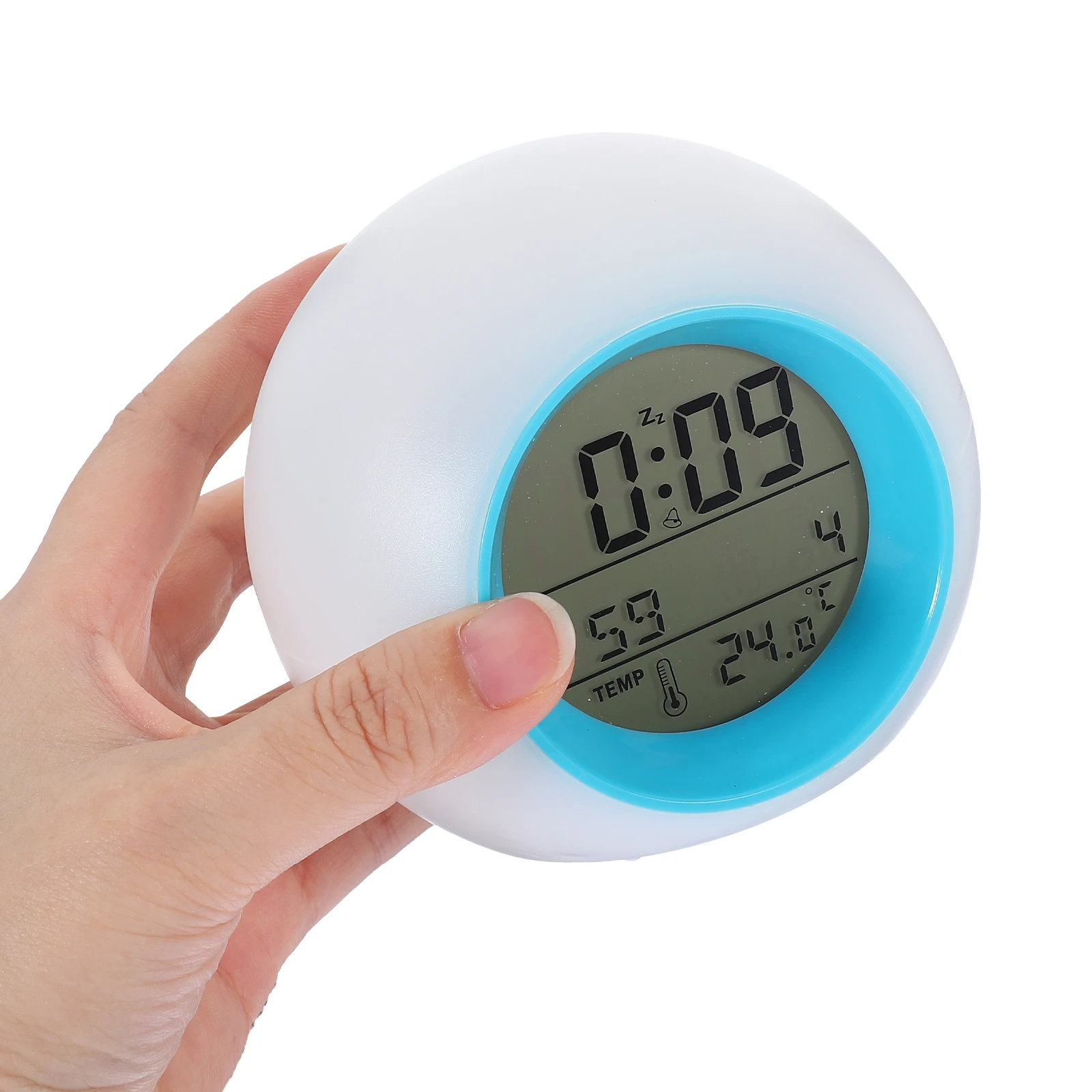Spherical Night Light Clock Bedside LED Display Electronic Multi Function for Kids
Spherical Night Light Clock Bedside LED Display Electronic Multi Function for Kids