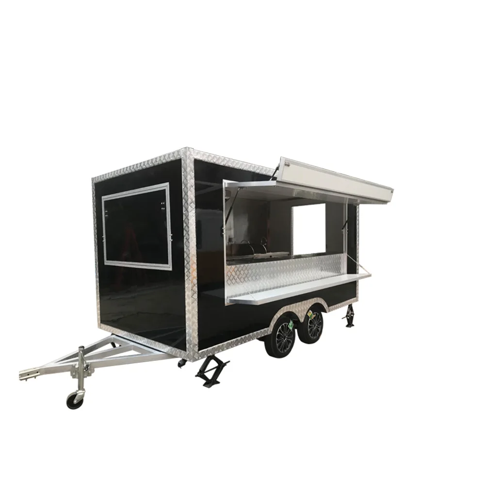 Multifunctional street outdoor 4m length hotdog food trailer truck kiosk and food van
Multifunctional street outdoor 4m length hotdog food trailer truck kiosk and food van