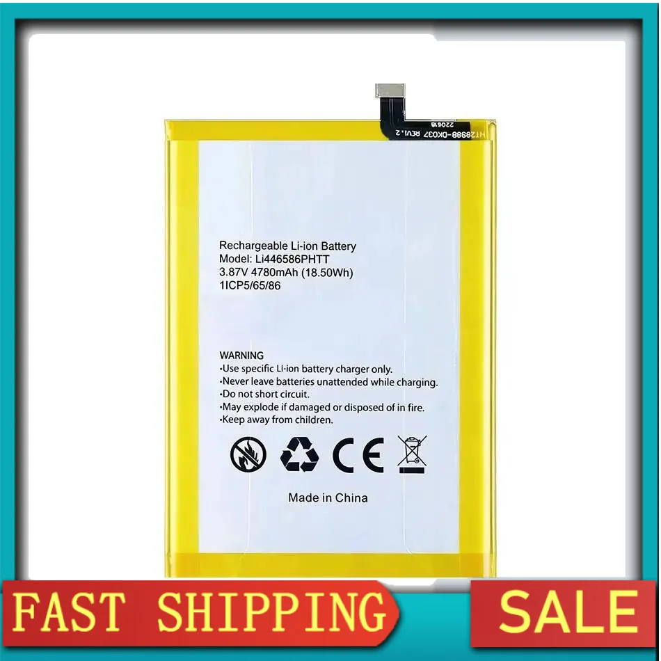 High Performance 4780Mah Mobile Phone Battery Premium Replacement For Blackview Oscal C60 LI446586PHTT
High Performance 4780Mah Mobile Phone Battery Premium Replacement For Blackview Oscal C60 LI446586PHTT