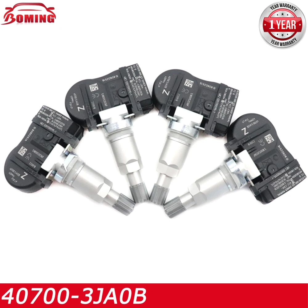 40700-3JA0B 433MHz New TPMS Tire Pressure Sensor For Infiniti Q50 Q60 Q70 QX50 QX56 QX60 Nissan Murano Pathfinder 407003JA0B
40700-3JA0B 433MHz New TPMS Tire Pressure Sensor For Infiniti Q50 Q60 Q70 QX50 QX56 QX60 Nissan Murano Pathfinder 407003JA0B