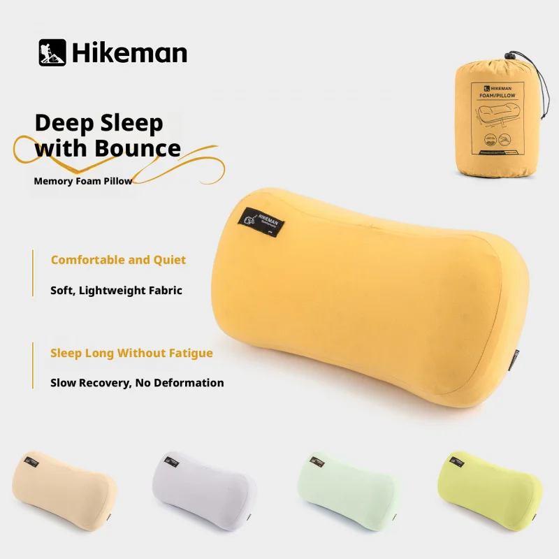 Hikeman Outdoor camping pillow portable lightweight pillow for camping business trips nap cushion, waist pillow, travel pillow
Hikeman Outdoor camping pillow portable lightweight pillow for camping business trips nap cushion, waist pillow, travel pillow