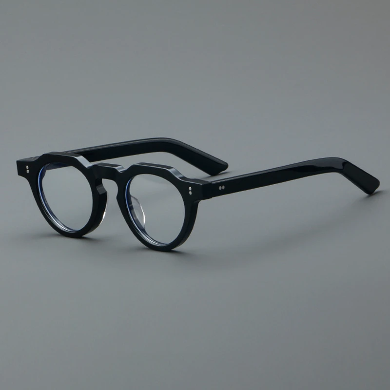 Classic Men's Black Glasses Round Acetate Eyeglass Frame Trendy 2025 Luxury Designer Women Myopia Optical Lenses Spectacle Frame
Classic Men's Black Glasses Round Acetate Eyeglass Frame Trendy 2025 Luxury Designer Women Myopia Optical Lenses Spectacle Frame