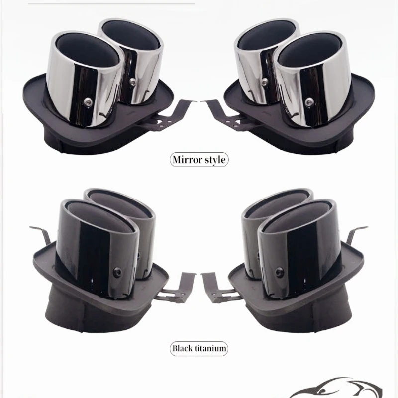 Modified stainless steel exhaust pipe suitable for 20-23 year Porsche 911 four-out Sport black titanium tail throat 992
Modified stainless steel exhaust pipe suitable for 20-23 year Porsche 911 four-out Sport black titanium tail throat 992