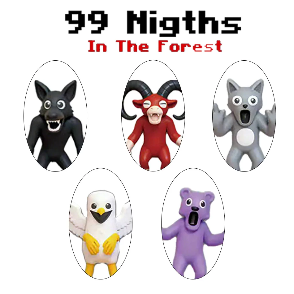 Anime Game 99 Nights in the Forest Mini Figure - PVC Collection Decoration Action Figurine for Home Decor And Kid's Gift
Anime Game 99 Nights in the Forest Mini Figure - PVC Collection Decoration Action Figurine for Home Decor And Kid's Gift