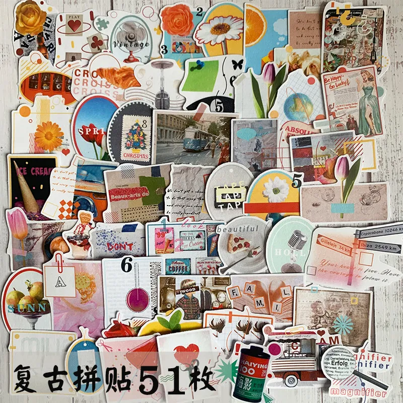 Vintage INS Style Collage Decorative Stickers DIY Decals for Journal Photo Album Laptop Phone Case Water Cup
Vintage INS Style Collage Decorative Stickers DIY Decals for Journal Photo Album Laptop Phone Case Water Cup