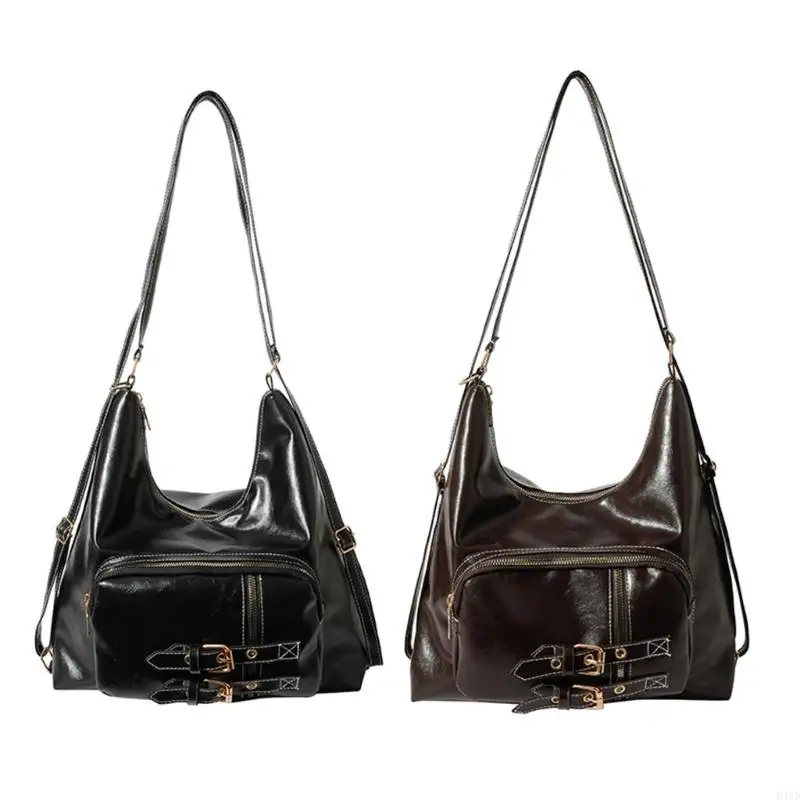 D46D Soft PU Leather Crossbody Bag for Women Stylish Shoulder Purse School Backpack
D46D Soft PU Leather Crossbody Bag for Women Stylish Shoulder Purse School Backpack