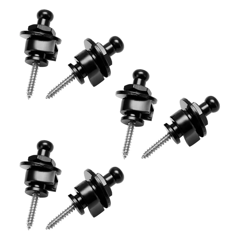 T22C 6Pcs Guitar Strap Lock Pin Peg Buttons Skidproof Straplock Guitar Bass Parts Hot
T22C 6Pcs Guitar Strap Lock Pin Peg Buttons Skidproof Straplock Guitar Bass Parts Hot