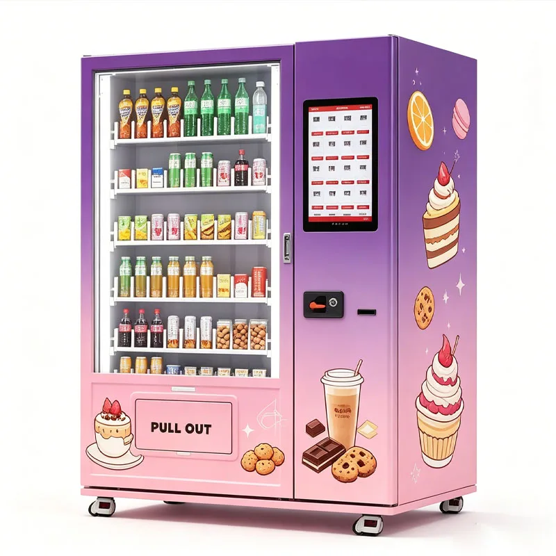 Snack and Beverage Vending Machine Smart Retail Kiosk with AI Management and Cashless Payment Wholesale Customized
Snack and Beverage Vending Machine Smart Retail Kiosk with AI Management and Cashless Payment Wholesale Customized