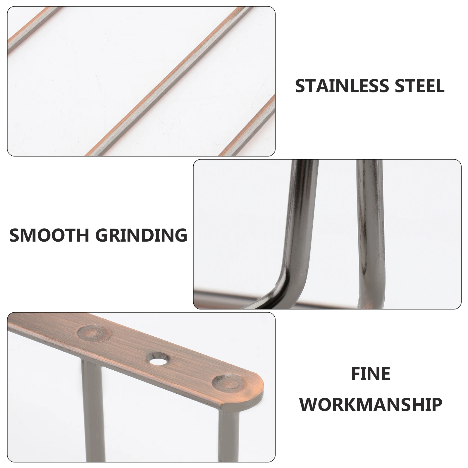 Cup Holder Rack Stainless Steel Upside Down Hanging Goblet Shelf Space Saver Red Glass Stand Bar Accessories Bathroom
Cup Holder Rack Stainless Steel Upside Down Hanging Goblet Shelf Space Saver Red Glass Stand Bar Accessories Bathroom