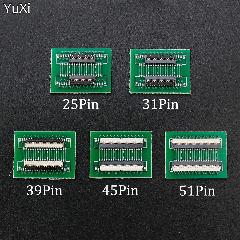 YUXI 1PCS FPC FFC Flexible Flat Cable Extension Connection Board 0.3 MM PCB Pitch 25 31 39 45 51 PIN Connector FPC Adapter
YUXI 1PCS FPC FFC Flexible Flat Cable Extension Connection Board 0.3 MM PCB Pitch 25 31 39 45 51 PIN Connector FPC Adapter