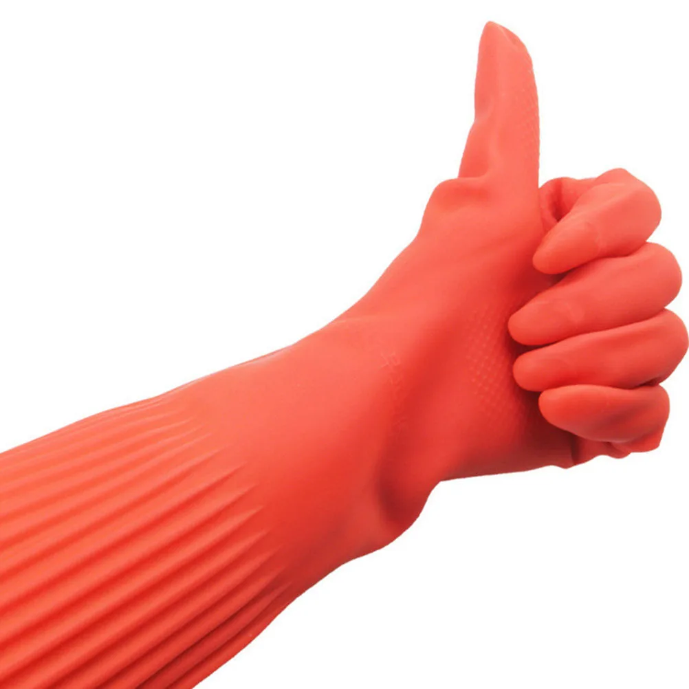 Dish Washing Gloves Waterproof Long Household Cleaning Kitchen Latex Rubber Fish Tank Aquarium Maintenance Work Gloves Reusable
Dish Washing Gloves Waterproof Long Household Cleaning Kitchen Latex Rubber Fish Tank Aquarium Maintenance Work Gloves Reusable