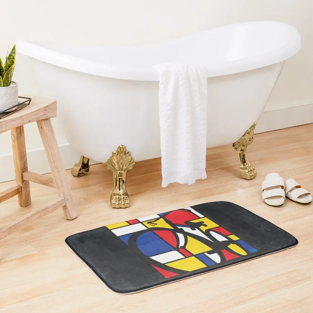 Mondrian Bicycle art Bath Mat Floor Toilet Bathroom Carpet DoorFor Entrance Door Mat 
Mondrian Bicycle art Bath Mat Floor Toilet Bathroom Carpet DoorFor Entrance Door Mat