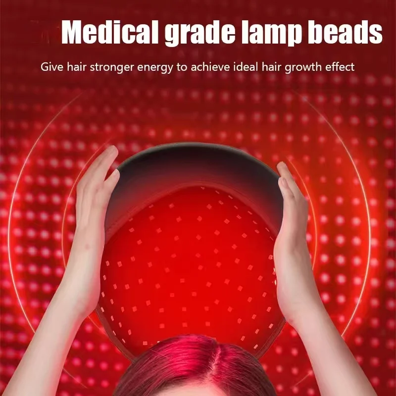 92 Laser and LEDs Red Light Cap 650nm 630nm Dual Wavelength Infrared Light Hair Therapy Anti Hair Loss Treatment Hair Growth Cap
92 Laser and LEDs Red Light Cap 650nm 630nm Dual Wavelength Infrared Light Hair Therapy Anti Hair Loss Treatment Hair Growth Cap
