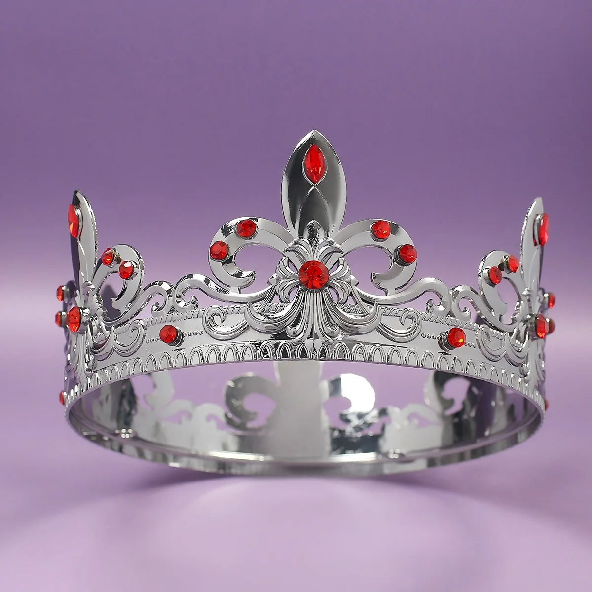1pc Baroque Round Crown Alloy Elegant Rhinestone King and Princess Tiaras Man Women Party Holiday Birthday Wear Crowns
1pc Baroque Round Crown Alloy Elegant Rhinestone King and Princess Tiaras Man Women Party Holiday Birthday Wear Crowns