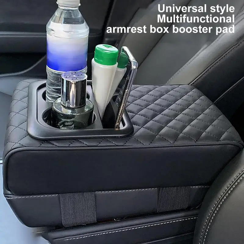Car Armrest Box Pad Auto Center Console Armrest Elbow Support Cushion Mat Multifunctional Cup Holder Height Pad car Accessories
Car Armrest Box Pad Auto Center Console Armrest Elbow Support Cushion Mat Multifunctional Cup Holder Height Pad car Accessories