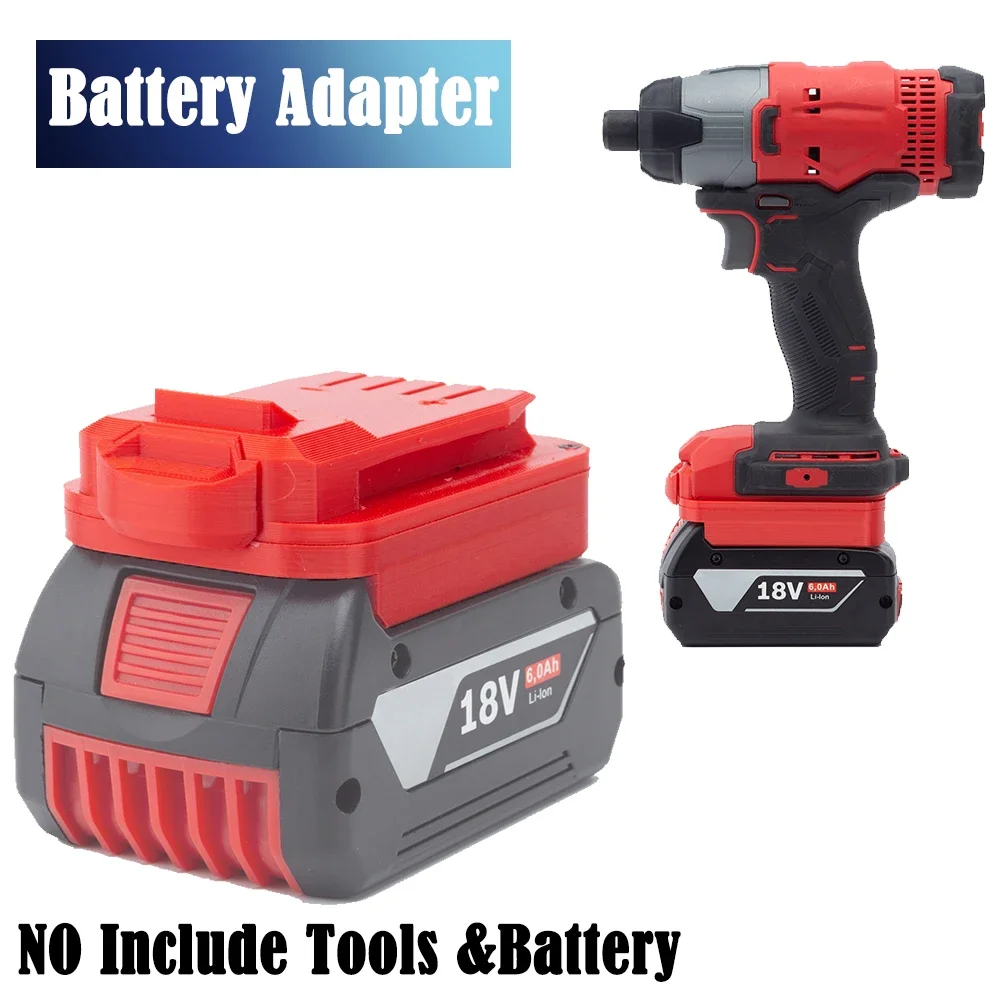 Battery Converts Adapter For Bosch 18V Lithium Battery to for Craftsman 20V Cordless Tools Accessories (Batteries not included)
Battery Converts Adapter For Bosch 18V Lithium Battery to for Craftsman 20V Cordless Tools Accessories (Batteries not included)