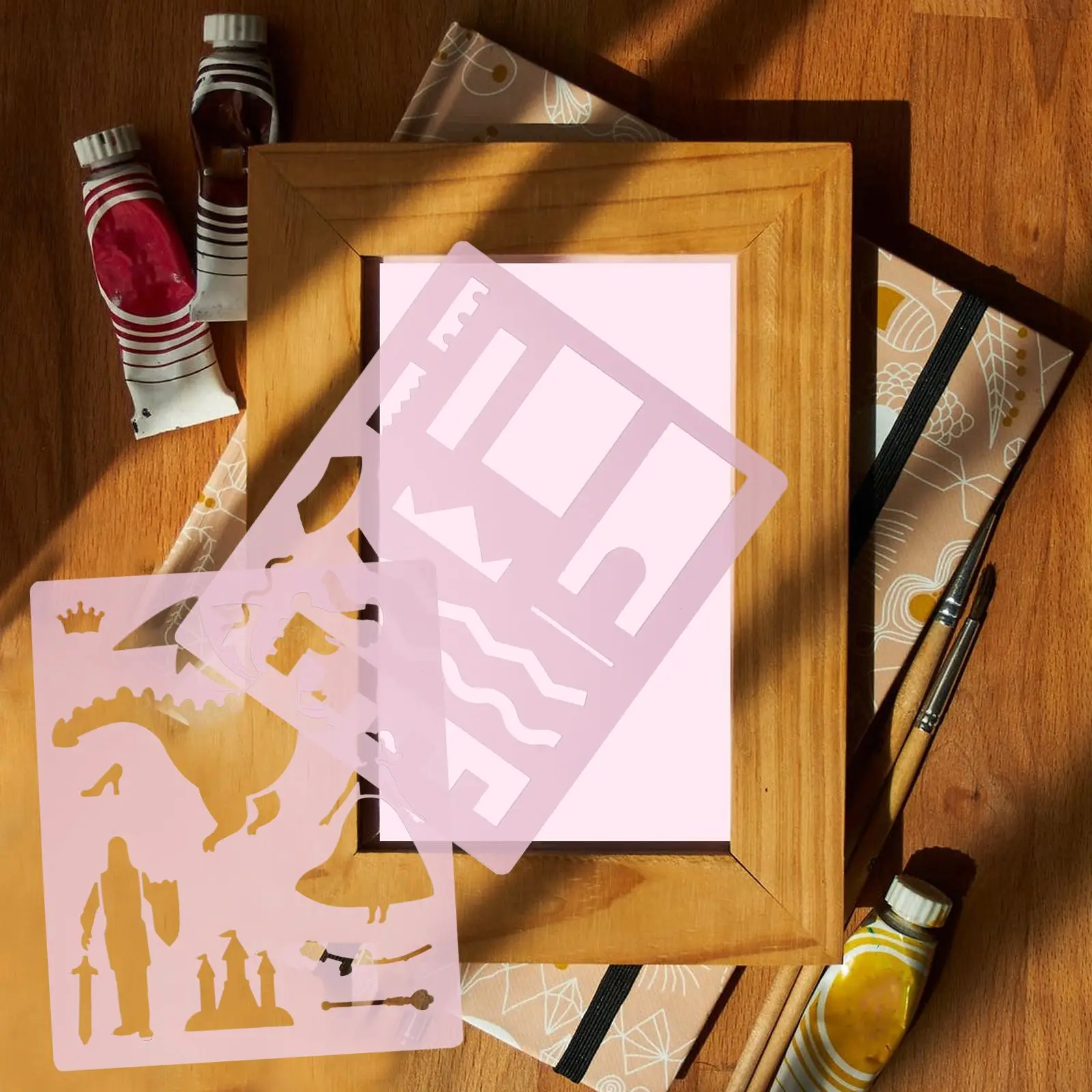 14 PCS Hand Account Templates PET Plastic Reusable Scrapbooking Stencils Ideal for Painting Drawing Hollow Craft
14 PCS Hand Account Templates PET Plastic Reusable Scrapbooking Stencils Ideal for Painting Drawing Hollow Craft