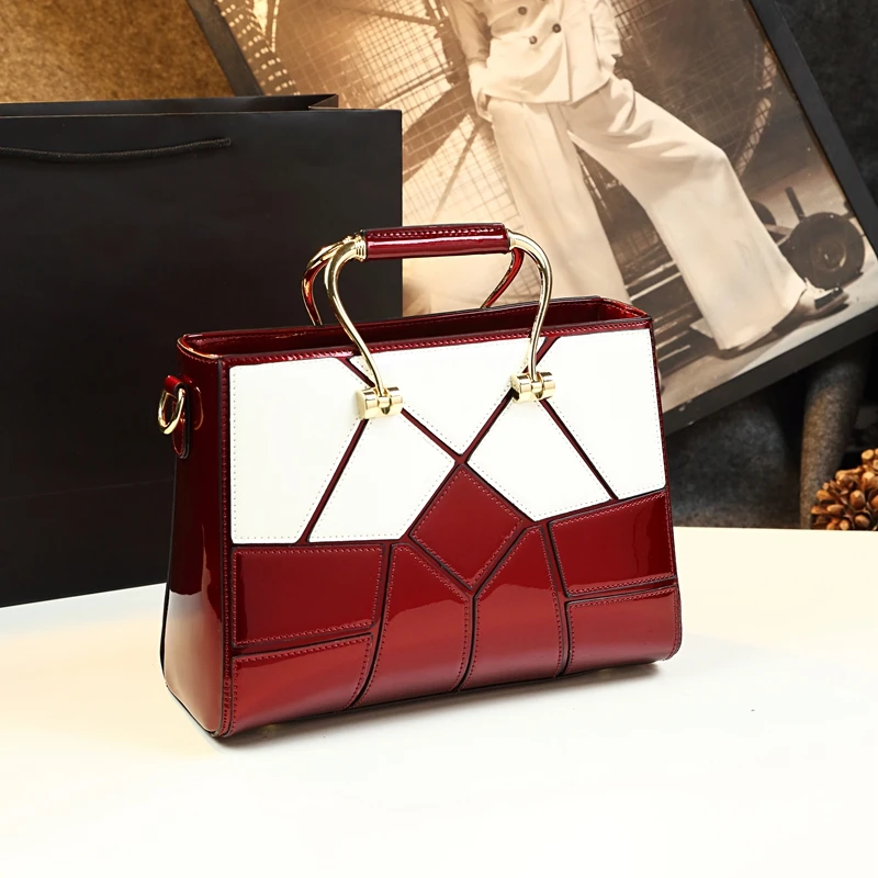 2025 New Luxury Fashion Genuine Leather Women Handbags Geometric Pattern Rhombus Female Portable Shoulder Messenger Bags
2025 New Luxury Fashion Genuine Leather Women Handbags Geometric Pattern Rhombus Female Portable Shoulder Messenger Bags