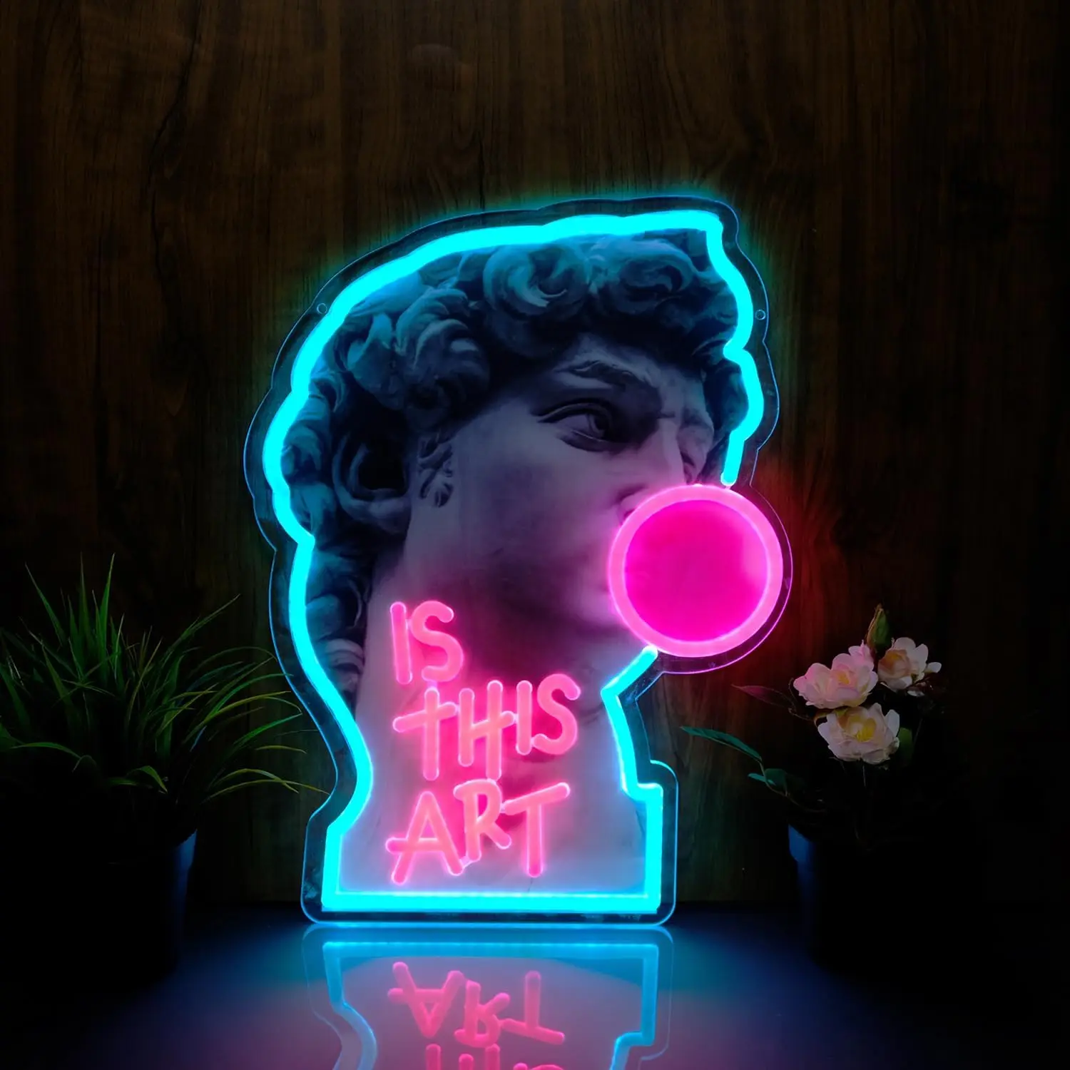 "is This Art" Neon Sign USB Powered LED Light for Game Room Club Wedding Birthday Party Bar Bedroom DecorGift Art Wall Light
"is This Art" Neon Sign USB Powered LED Light for Game Room Club Wedding Birthday Party Bar Bedroom DecorGift Art Wall Light