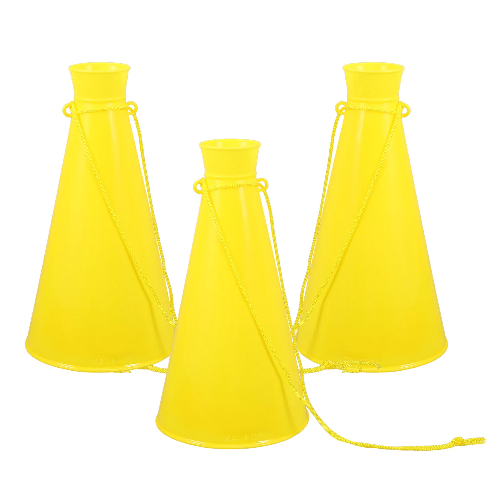 3 Pcs Mini Megaphone Cheering Horn Plastic Party Yellow Lightweight ABS Durable Easy Clean Portable Accessories Fans Toy
3 Pcs Mini Megaphone Cheering Horn Plastic Party Yellow Lightweight ABS Durable Easy Clean Portable Accessories Fans Toy