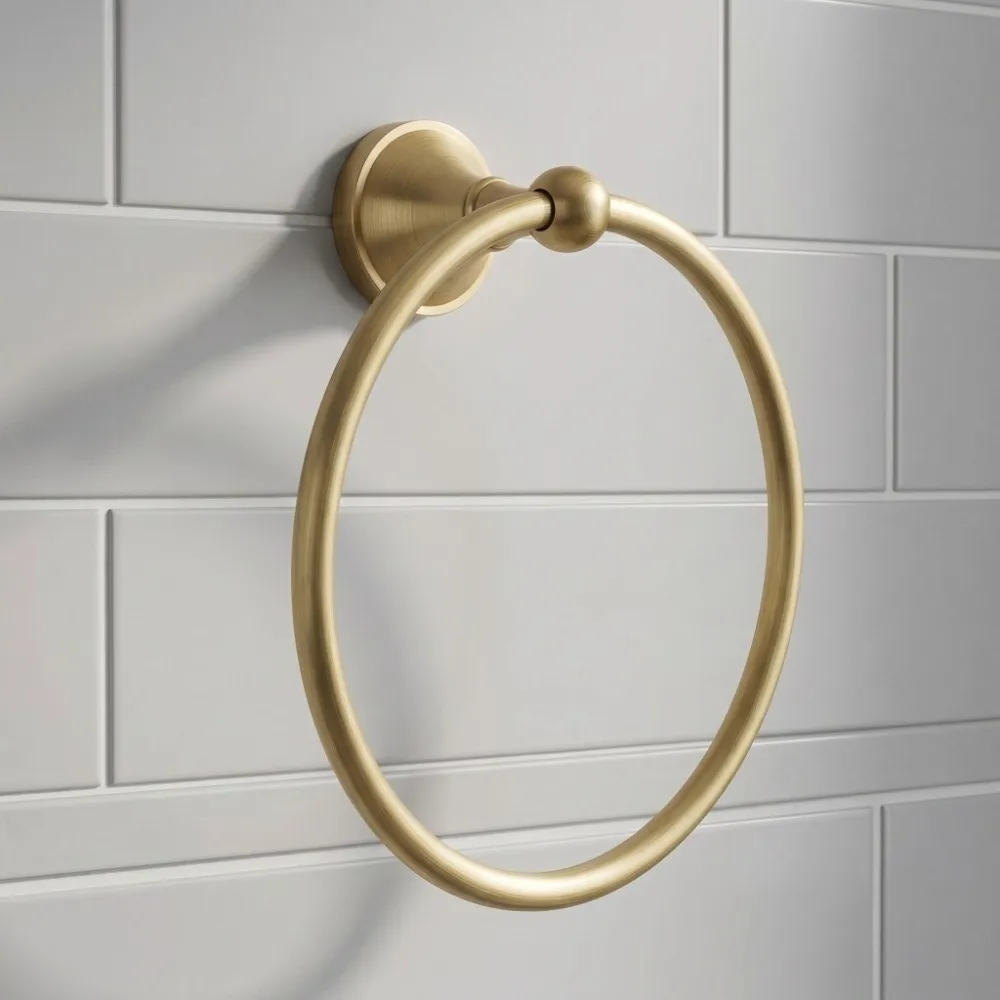 Durable Copper Towel Ring Brass Round Towel Holder Antique Wall Mounted Towel Hanger Bathroom Shower Kitchen
Durable Copper Towel Ring Brass Round Towel Holder Antique Wall Mounted Towel Hanger Bathroom Shower Kitchen