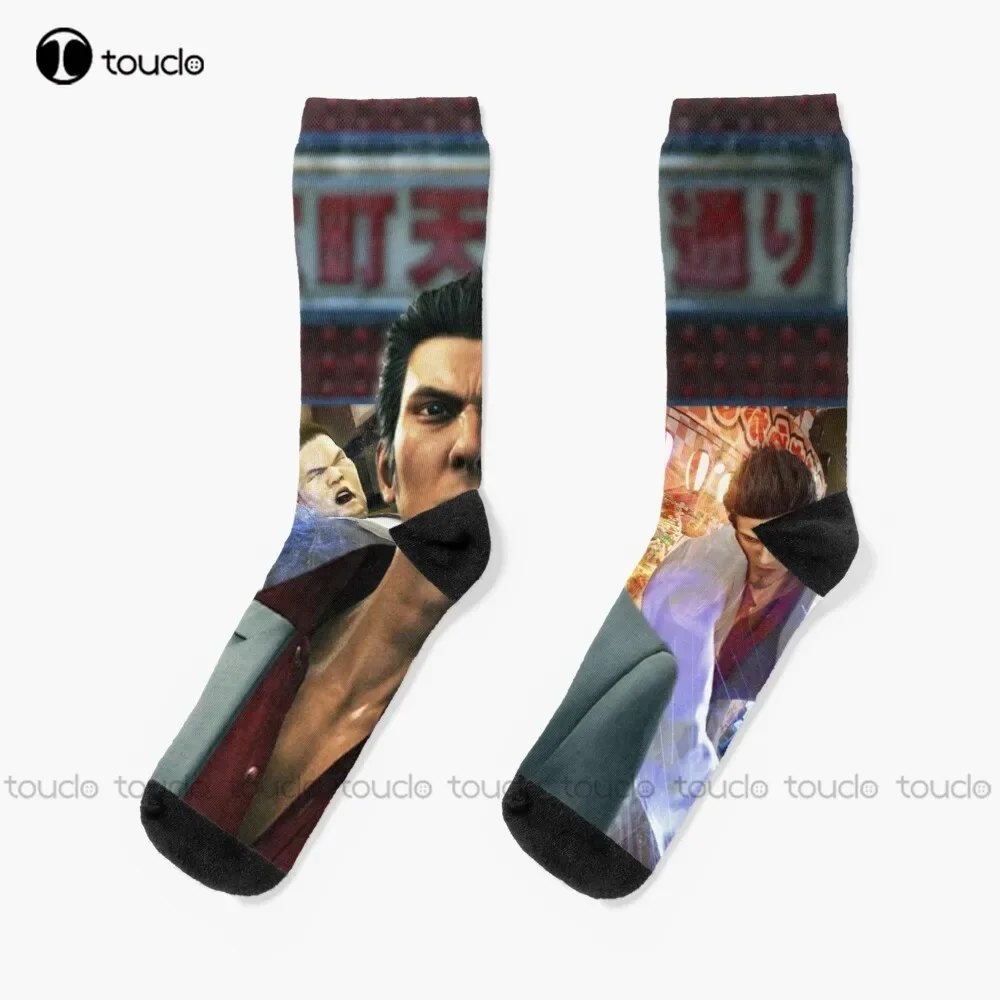 Welcome To Kamurocho Kiryu Kazuma Socks Youth Baseball Socks Personalized Custom Unisex Adult Teen Youth Socks New Popular 1Pair
Welcome To Kamurocho Kiryu Kazuma Socks Youth Baseball Socks Personalized Custom Unisex Adult Teen Youth Socks New Popular 1Pair