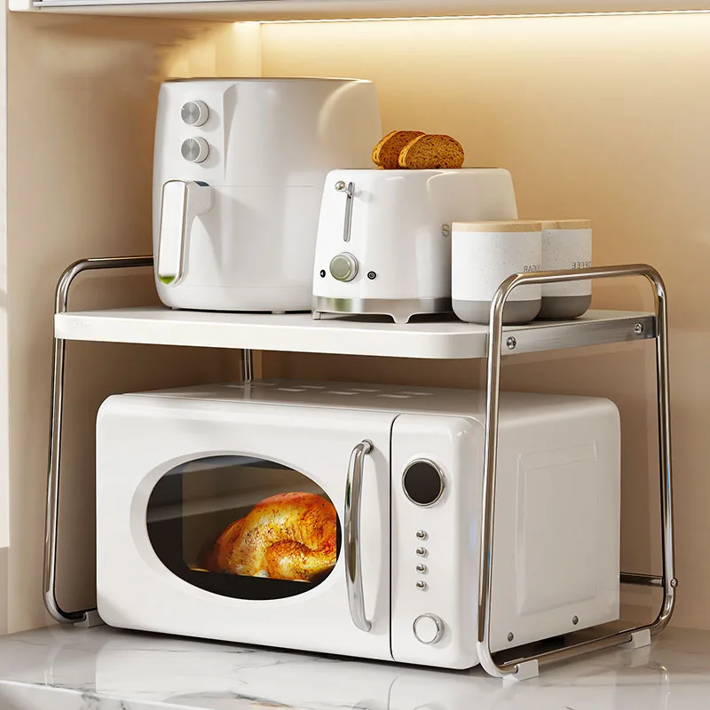 Multi-functional Stainless steel microwave oven rack, kitchen appliance countertop, pull-out rack
Multi-functional Stainless steel microwave oven rack, kitchen appliance countertop, pull-out rack