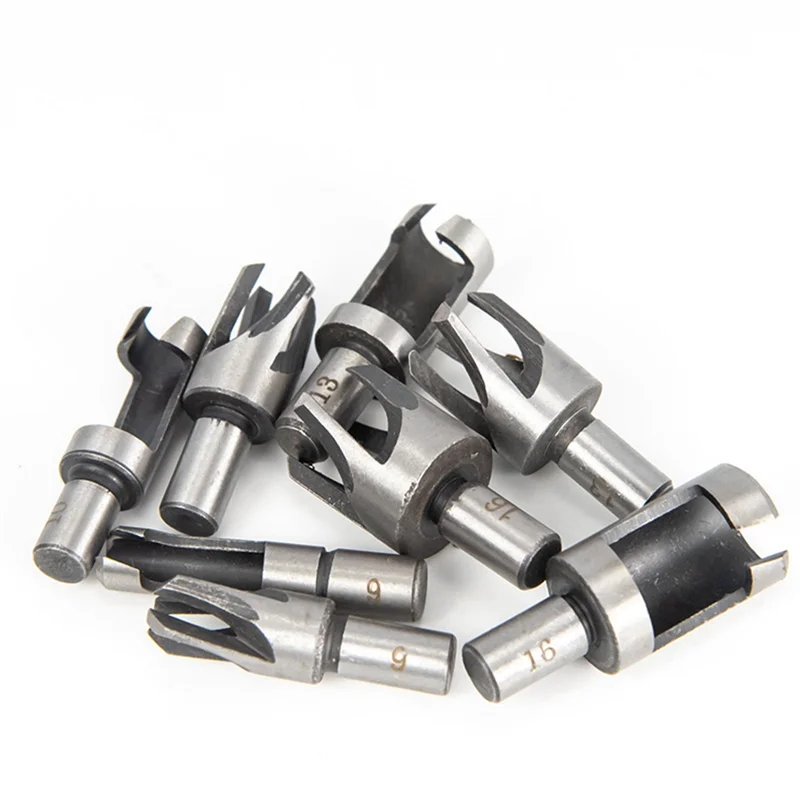 AEE6-Cork Drill 8-Piece Set Woodworking Hole Opener Set Drilling Bit Cork Drill Claw Reaming Bit Tool
AEE6-Cork Drill 8-Piece Set Woodworking Hole Opener Set Drilling Bit Cork Drill Claw Reaming Bit Tool