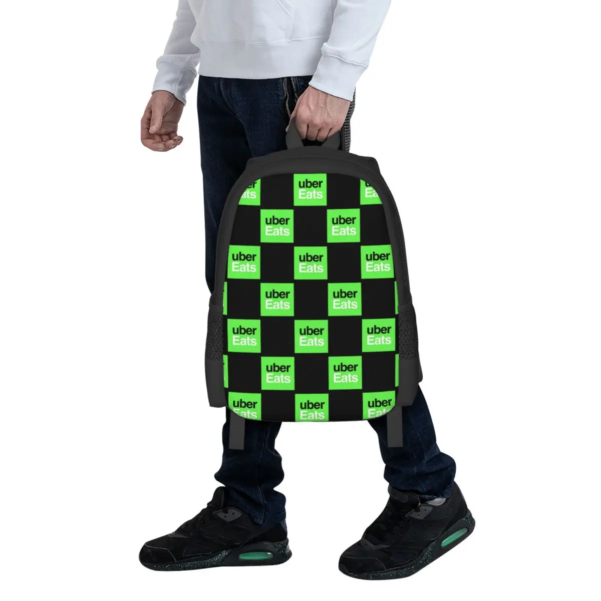 Ubereats Student Backpack School Bag Hiking Travel Daypack for Men Women Fashion Bookbag Shoulder Bags
Ubereats Student Backpack School Bag Hiking Travel Daypack for Men Women Fashion Bookbag Shoulder Bags