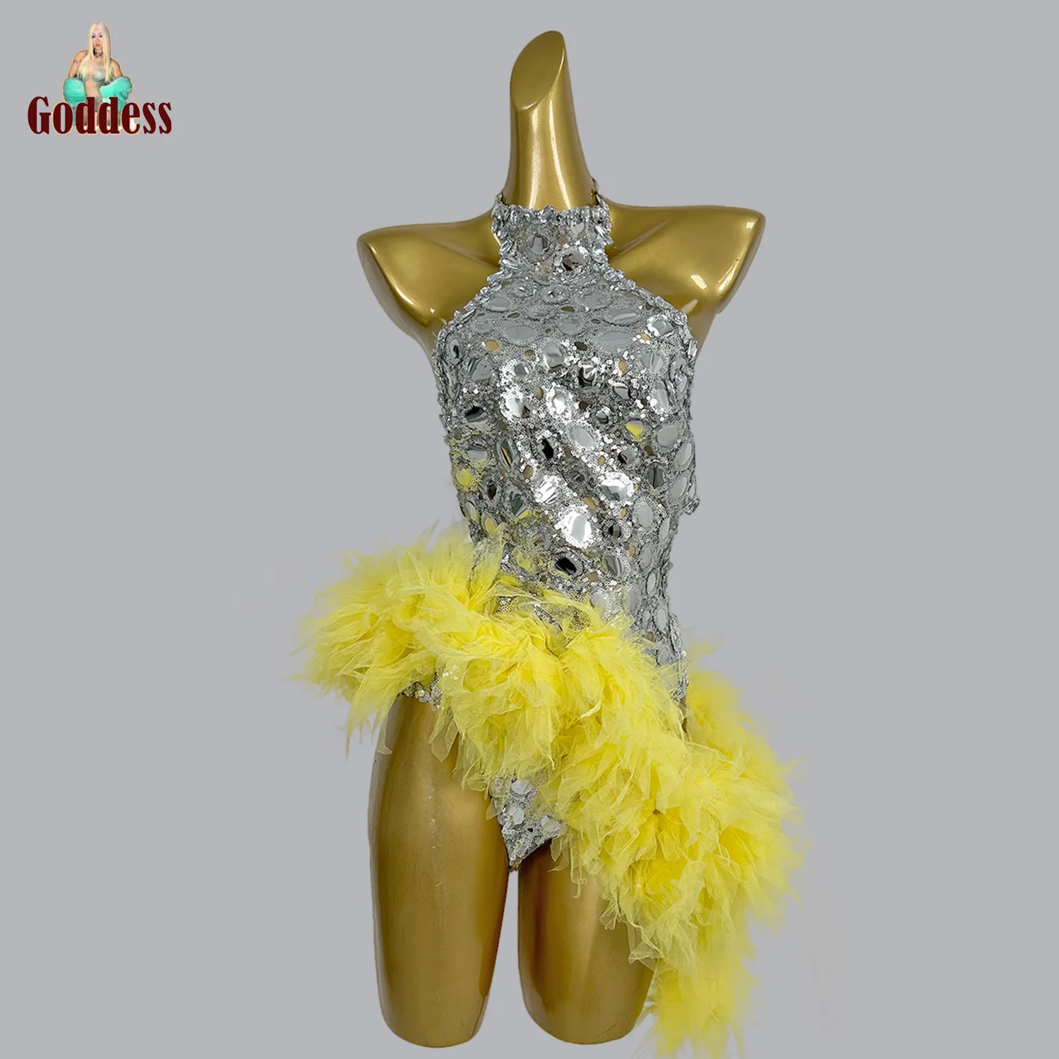 Sexy Bodysuit Backless Sequins Showgirl Bodysuit Singer Performance Bandage Leotard Birthday Party Dance Bars Pole Dance Leotard
Sexy Bodysuit Backless Sequins Showgirl Bodysuit Singer Performance Bandage Leotard Birthday Party Dance Bars Pole Dance Leotard