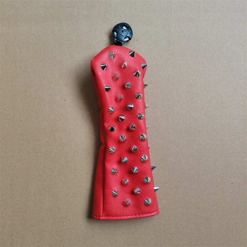 Rivets Golf Hybrid Head Cover Red Color UT Rescue Golf Club Headcover For Man Women
Rivets Golf Hybrid Head Cover Red Color UT Rescue Golf Club Headcover For Man Women