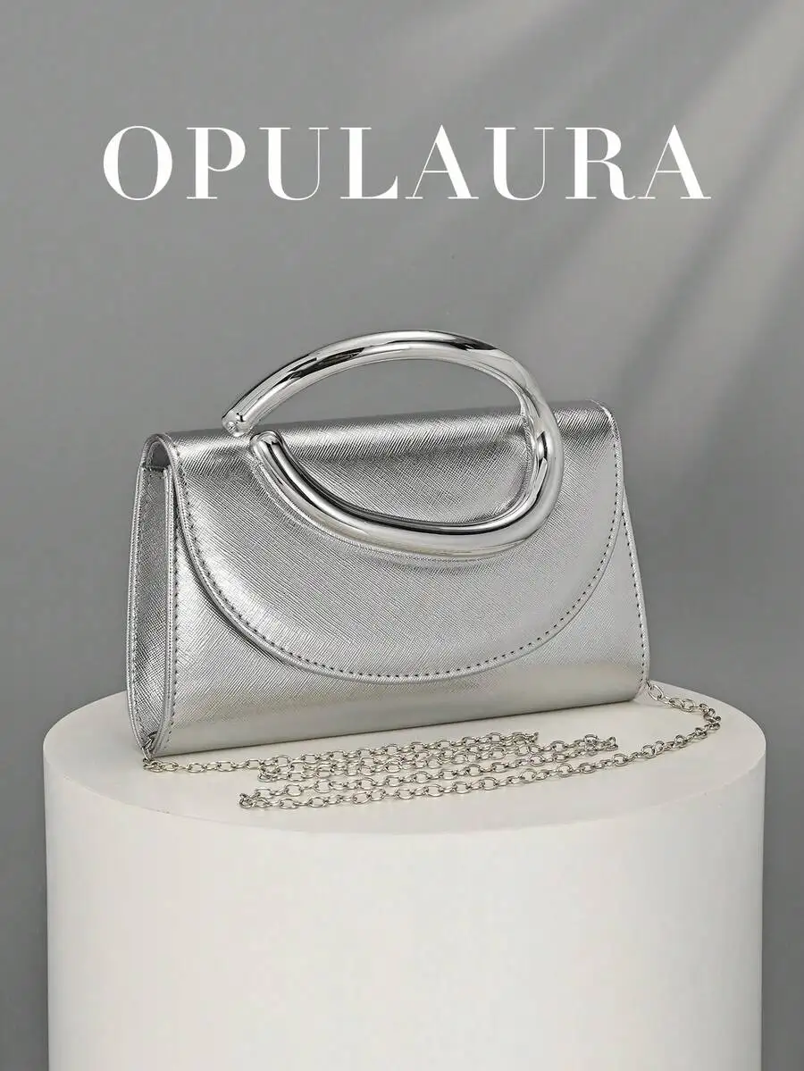 OpulAura Retro PU Leather Clutch - Solid Compact Purse for Wedding Party Gala
OpulAura Retro PU Leather Clutch - Solid Compact Purse for Wedding Party Gala
