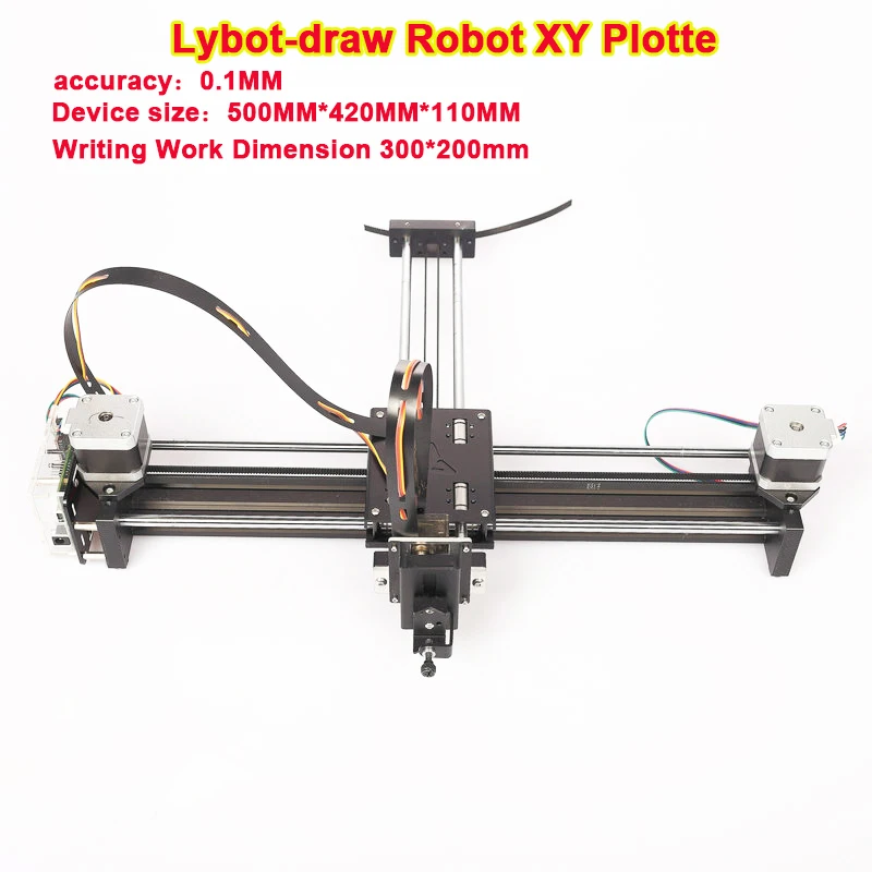 Assembled A4 Size Full Metal Drawing Robot Machine CNC Intelligent Robot For Drawing Work Dimension 300*200mm and Writing
Assembled A4 Size Full Metal Drawing Robot Machine CNC Intelligent Robot For Drawing Work Dimension 300*200mm and Writing