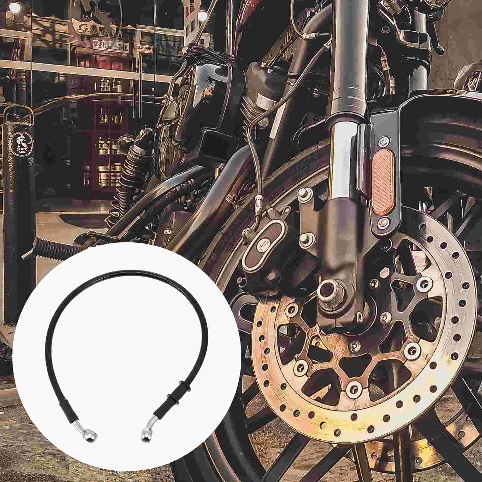 Brake Hose Motorcycle Clutch Line Racing Bike Wire Fitting Oil Black Hydraulic Brake Line Nylon Core Iron Fitting Easy
Brake Hose Motorcycle Clutch Line Racing Bike Wire Fitting Oil Black Hydraulic Brake Line Nylon Core Iron Fitting Easy